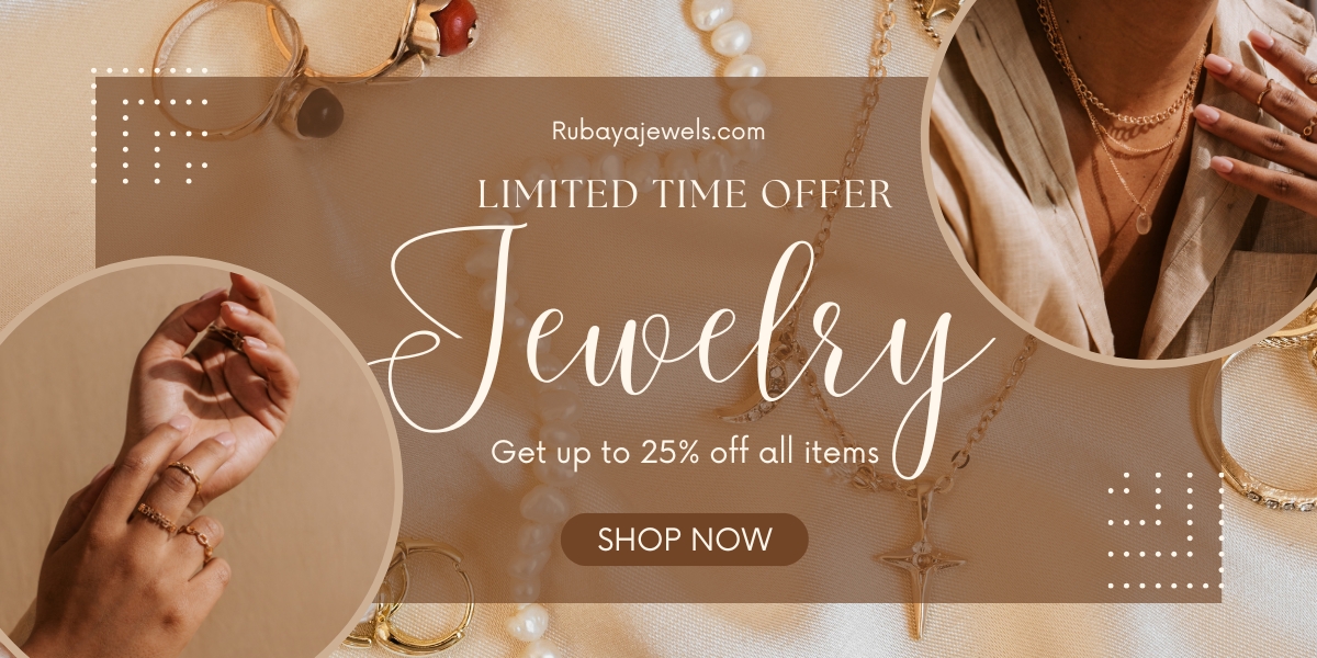 Jewelry Banner design (1200 x 600 px)