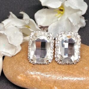 CRYSTAL STUD EARRINGS